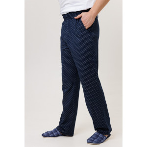 Брюки мужские №1985/2 кулирка (р-ры: 50-60) синий