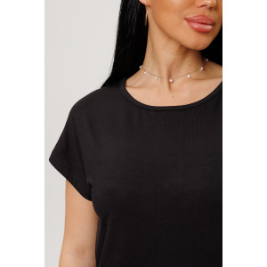 Костюм двойка женский 2280 вискоза (р-ры: 44-54) черный