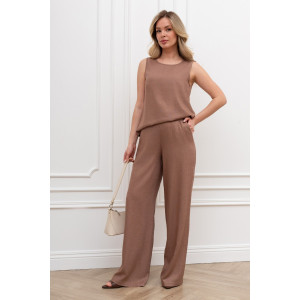 Блузка женская "Сибелла-5" плательная ткань (р-ры: 44-54) коричневый