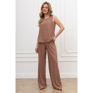 Блузка женская "Сибелла-5" плательная ткань (р-ры: 44-54) коричневый