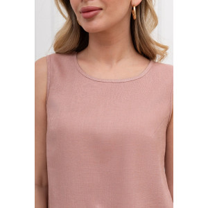 Блузка женская "Сибелла-5" плательная ткань (р-ры: 44-54) пудровый