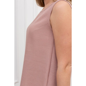 Блузка женская "Сибелла-5" плательная ткань (р-ры: 44-54) пудровый