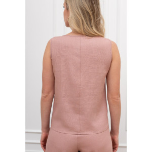 Блузка женская "Сибелла-5" плательная ткань (р-ры: 44-54) пудровый