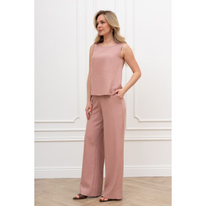 Блузка женская "Сибелла-5" плательная ткань (р-ры: 44-54) пудровый