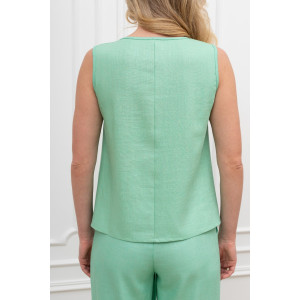 Блузка женская "Сибелла-5" плательная ткань (р-ры: 44-54) зеленый