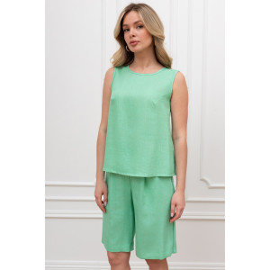 Блузка женская "Сибелла-5" плательная ткань (р-ры: 44-54) зеленый