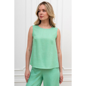 Блузка женская "Сибелла-5" плательная ткань (р-ры: 44-54) зеленый