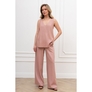 Брюки женские "Сибелла-2" плательная ткань (р-ры: 44-54) пудровый