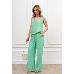 Блузка женская "Сибелла-4" плательная ткань (р-ры: 44-54) зеленый