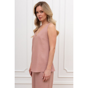 Блузка женская "Сибелла-4" плательная ткань (р-ры: 44-54) пудровый