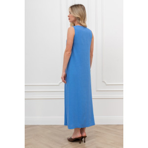 Платье женское "Сибелла-1" плательная ткань (р-ры: 44-54) голубой