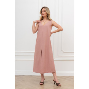 Платье женское "Сибелла-1" плательная ткань (р-ры: 44-54) пудровый