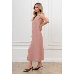 Платье женское "Сибелла-1" плательная ткань (р-ры: 44-54) пудровый