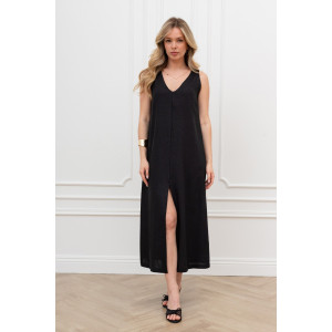 Платье женское "Сибелла-1" плательная ткань (р-ры: 44-54) черный