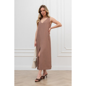 Платье женское "Сибелла-1" плательная ткань (р-ры: 44-54) коричневый
