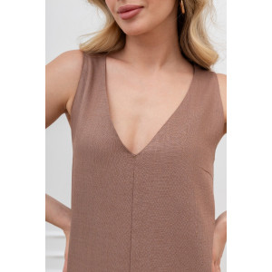 Платье женское "Сибелла-1" плательная ткань (р-ры: 44-54) коричневый