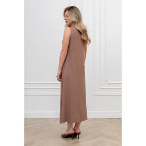 Платье женское "Сибелла-1" плательная ткань (р-ры: 44-54) коричневый