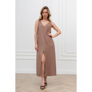 Платье женское "Сибелла-1" плательная ткань (р-ры: 44-54) коричневый