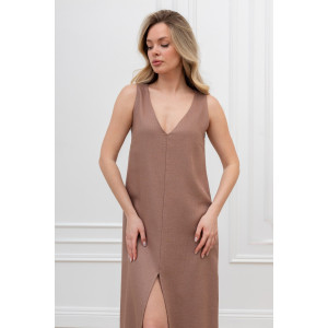 Платье женское "Сибелла-1" плательная ткань (р-ры: 44-54) коричневый