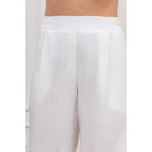 Шорты женские "Сибелла-3" плательная ткань (р-ры: 44-54) белый