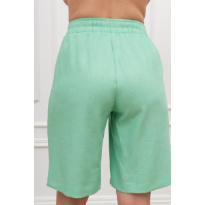 Шорты женские "Сибелла-3" плательная ткань (р-ры: 44-54) зеленый