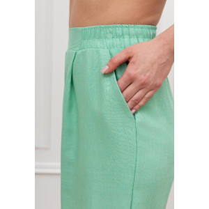 Шорты женские "Сибелла-3" плательная ткань (р-ры: 44-54) зеленый