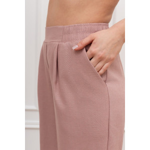 Шорты женские "Сибелла-3" плательная ткань (р-ры: 44-54) пудровый