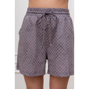 Костюм двойка женский "Плюш" кулирка (р-ры: 42-52) серый