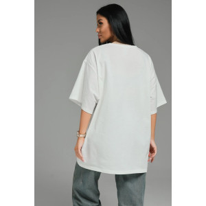 Футболка женская "Анита-2" кулирка (последний размер) молочный 56-66