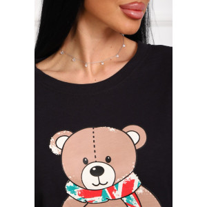 Пижама женская №5002 кулирка (р-ры: 44-56) красный