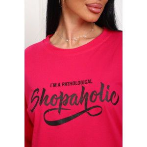 Футболка женская №5001 кулирка (р-ры: 44-56) розовый