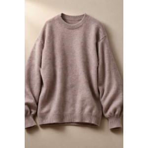 Джемпер женский №2701 "Eco Cashmere Beige" эко-кашемир (р-ры: 42-50) бежевый