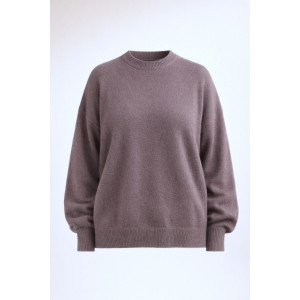 Джемпер женский №2701 "Eco Cashmere Beige" эко-кашемир (р-ры: 42-50) серый