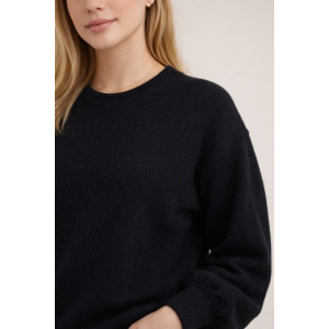 Джемпер женский №2701 "Eco Cashmere Beige" эко-кашемир (р-ры: 42-50) черный