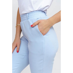 Брюки женские 1618/1 барби (последний размер) голубой 54 Брюки женские 1618/1 барби (последний размер) голубой 54