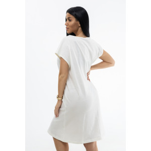 Сорочка женская 1805/11 кулирка (последний размер) молоко 50