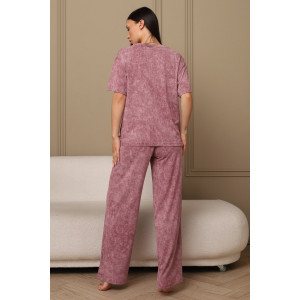 Костюм двойка женский 724 кулирка (последний размер) сухая роза-варенка 52 Костюм двойка женский 724 кулирка (последний размер) сухая роза-варенка 52