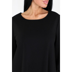 Платье женское 1811 креп (последний размер) черный 52,60 Платье женское 1811 креп (последний размер) черный 52,60