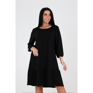 Платье женское 1811 креп (последний размер) черный 52,60 Платье женское 1811 креп (последний размер) черный 52,60