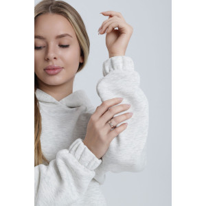 Костюм двойка женский №00019 футер 3-х нитка с начесом (последний размер) меланж 54 Костюм двойка женский №00019 футер 3-х нитка с начесом (последний размер) меланж 54