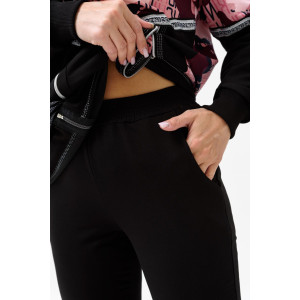 Костюм двойка женский №1478 футер с лайкрой 2-х нитка (последний размер) камуфляж 62