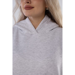 Костюм двойка женский КСЖТ футер 3-х нитка с начесом (последний размер) светло-серый 48-50