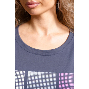 Футболка женская 897 кулирка (последний размер) серый 48