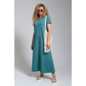 Платье женское 968 кулирка с лайкрой пенье (последний размер) арктика 52,54