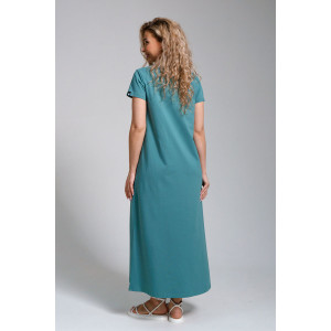 Платье женское 968 кулирка с лайкрой пенье (последний размер) арктика 52,54