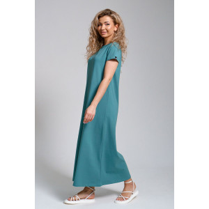 Платье женское 968 кулирка с лайкрой пенье (последний размер) арктика 52,54