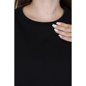 Платье женское П160 футер с лайкрой (последний размер) красный 46,50