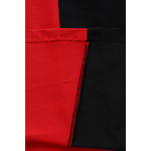 Платье женское П160 футер с лайкрой (последний размер) красный 46,50