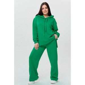 Костюм двойка женский К231 футер 3-х нитка петля (последний размер) светло-зеленый 50