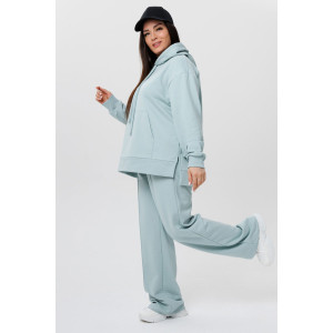 Костюм двойка женский К231 футер 3-х нитка петля (последний размер) светлая оливка 50,54,56